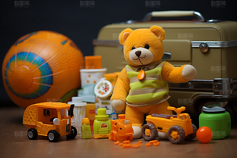 儿童玩具可爱童真素材
