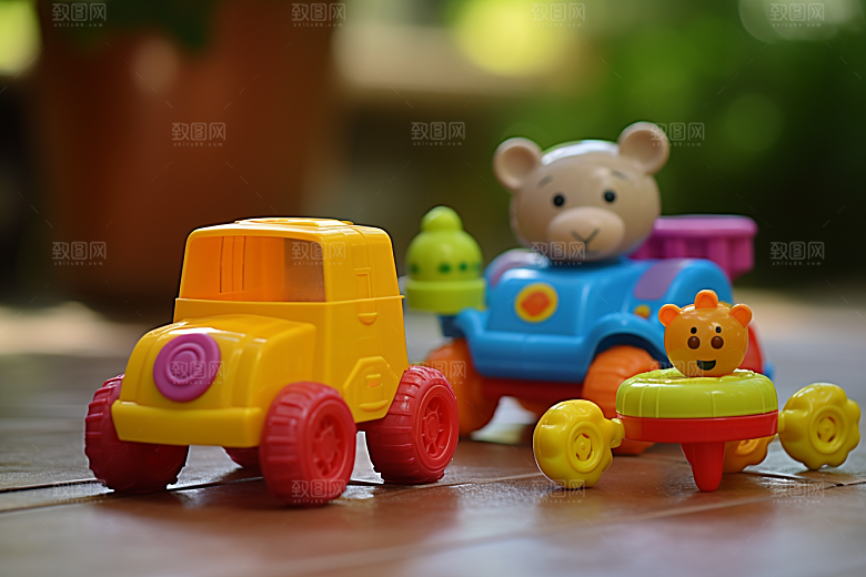 儿童玩具陪伴童真素材