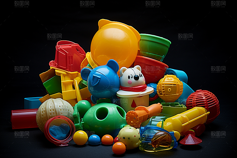 儿童玩具趣味童年素材