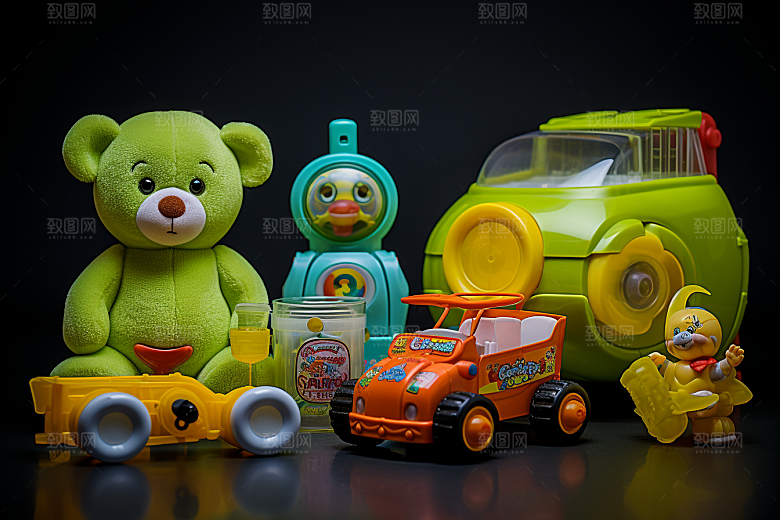 儿童玩具卡通可爱素材