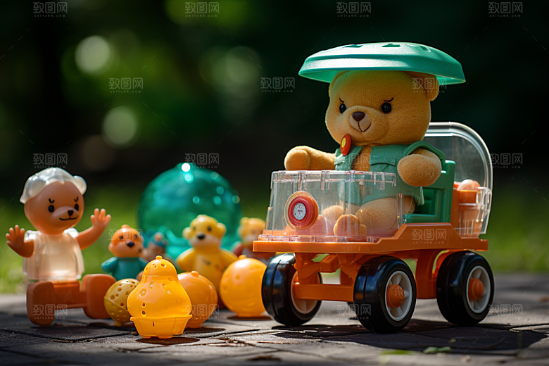 儿童玩具高清陪伴素材