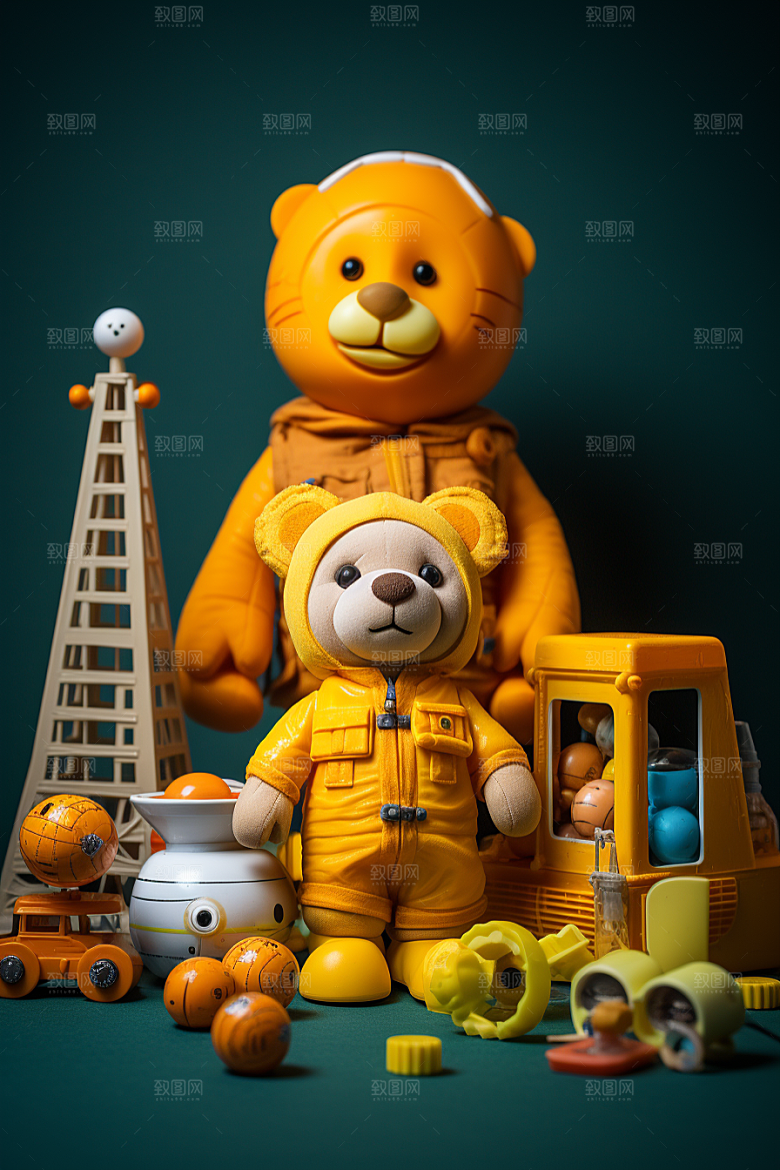 儿童玩具童年益智素材