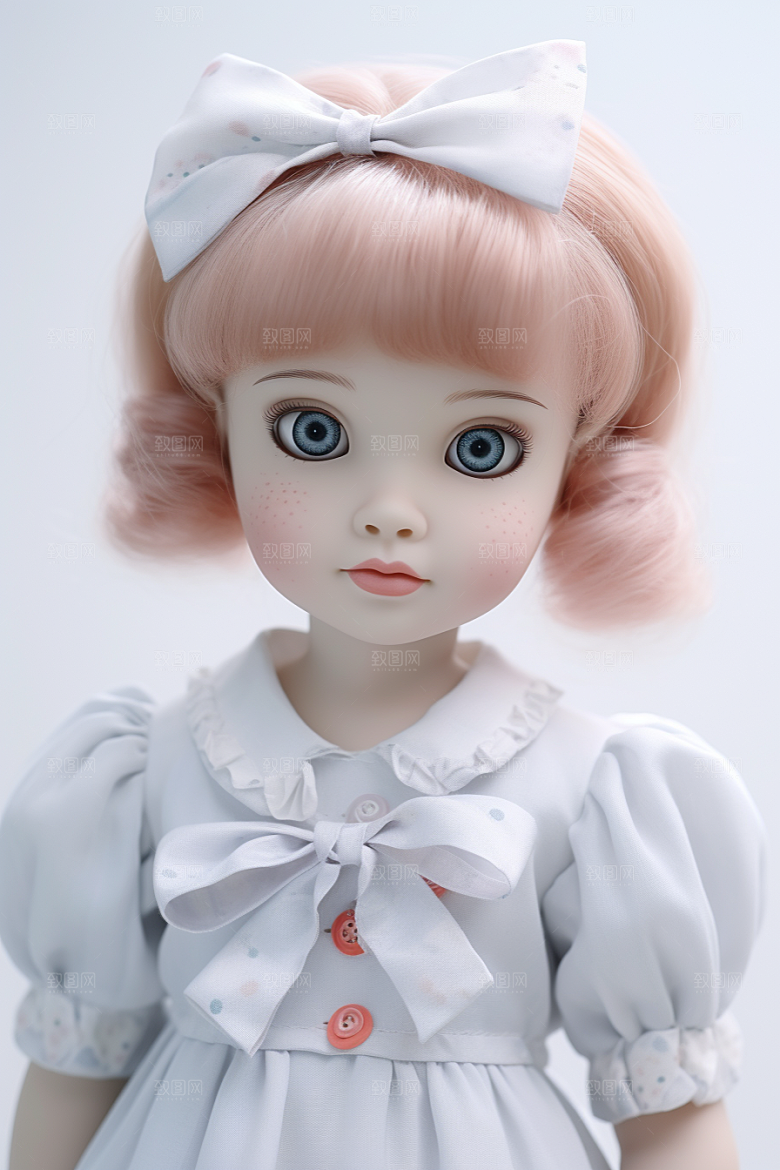 玩偶娃娃童趣3D模型