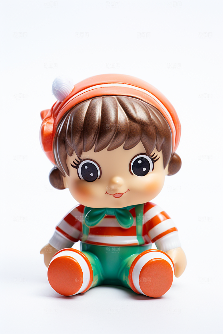 玩偶娃娃3D卡通模型