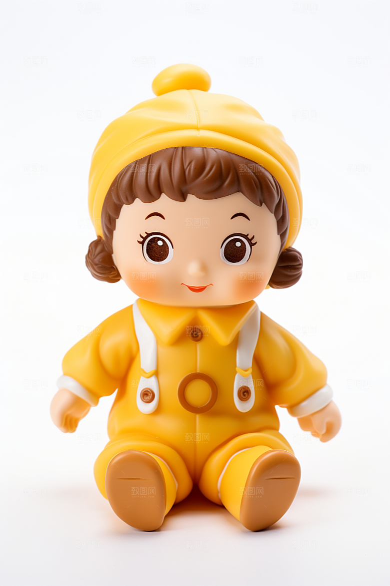 玩偶娃娃陪伴娃娃3D模型