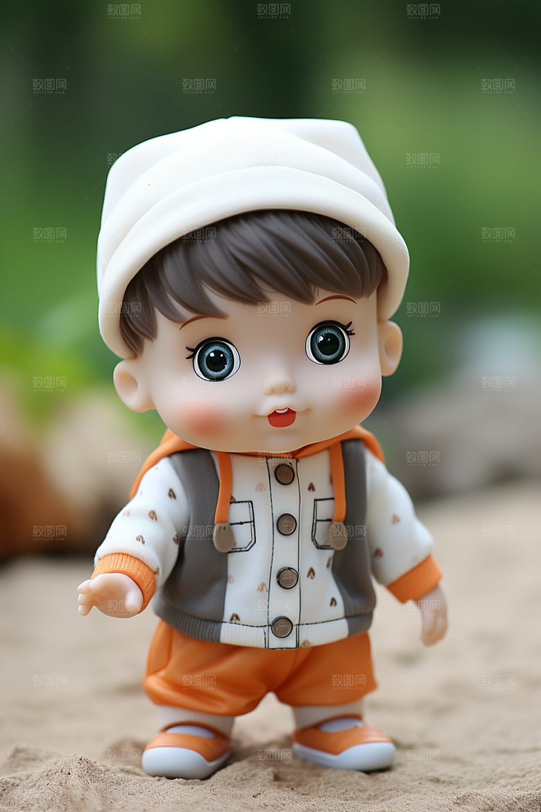 玩偶娃娃3D可爱模型