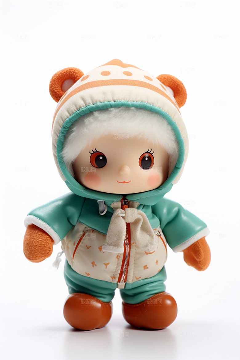 玩偶娃娃3D人物模型