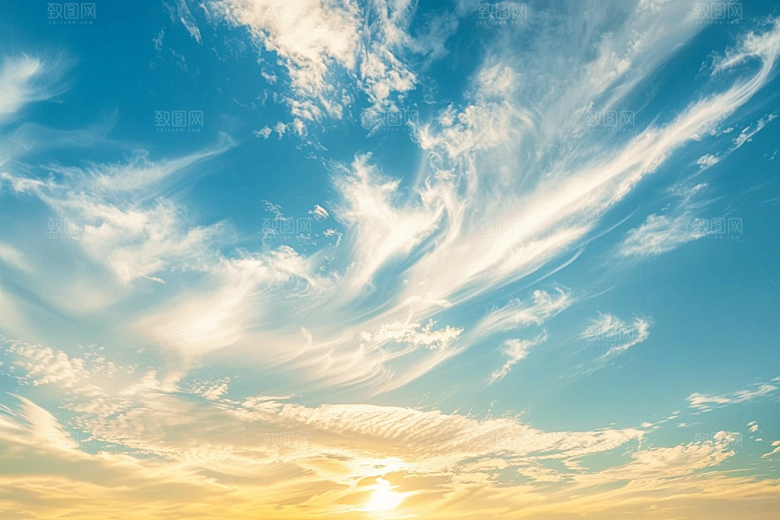 晚霞天空高清素材