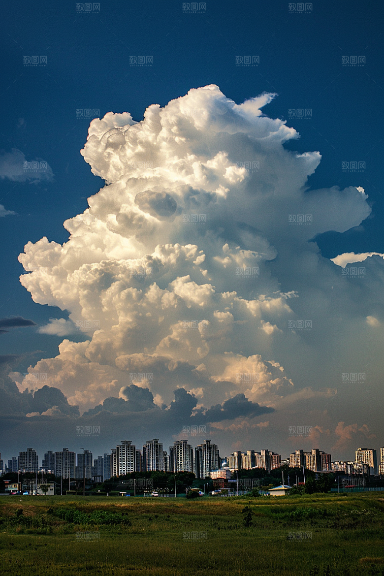 晚霞梦幻高清素材