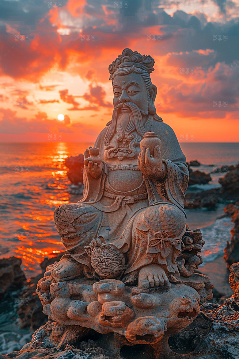 晚霞美景云层素材