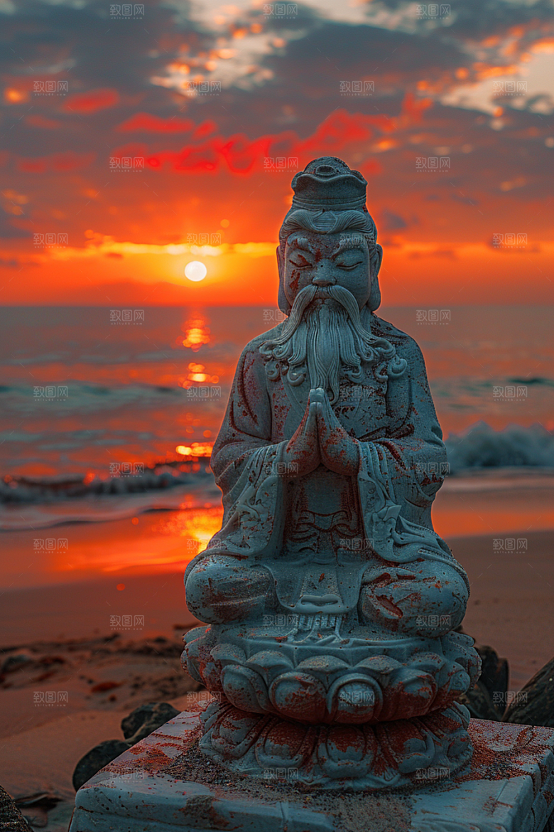 晚霞美景云层素材