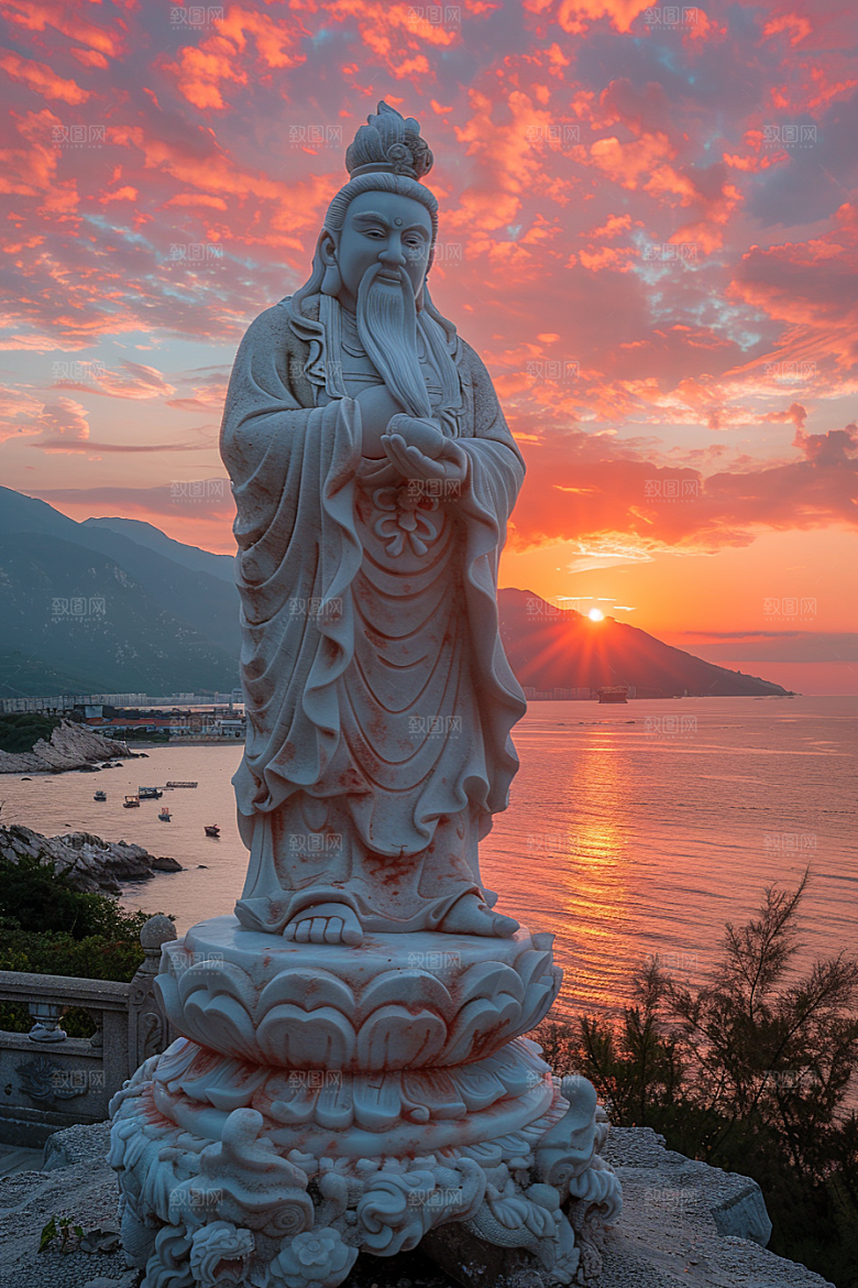 晚霞高清景色素材