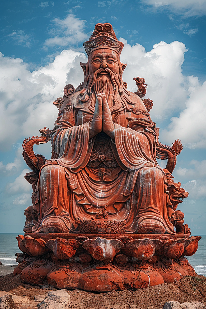 晚霞风光红云素材