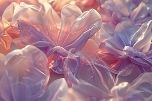 唯美花卉花瓣绚丽摄影图