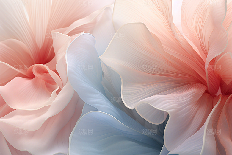 唯美花卉花朵花瓣摄影图