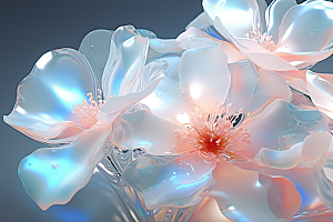 唯美花卉高清花朵摄影图