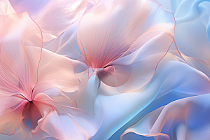 唯美花卉氛围花朵摄影图
