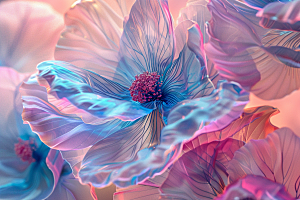 唯美花卉花瓣精美摄影图
