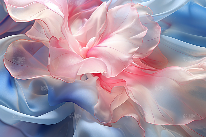 唯美花卉花瓣氛围摄影图