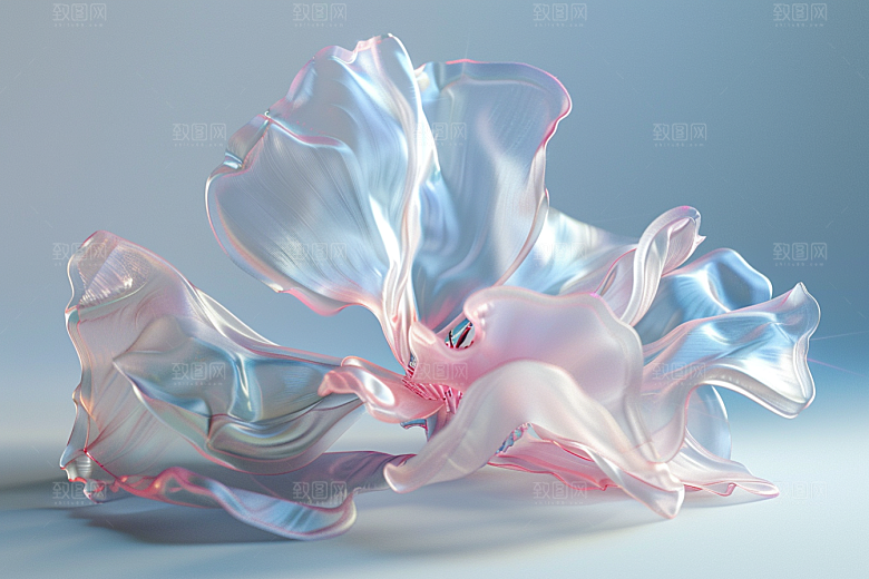 唯美花卉大气花朵摄影图
