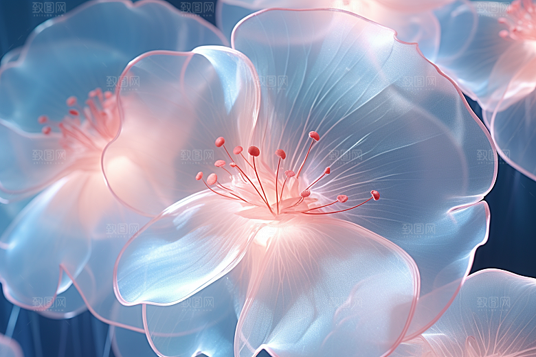 唯美花卉花朵高清摄影图