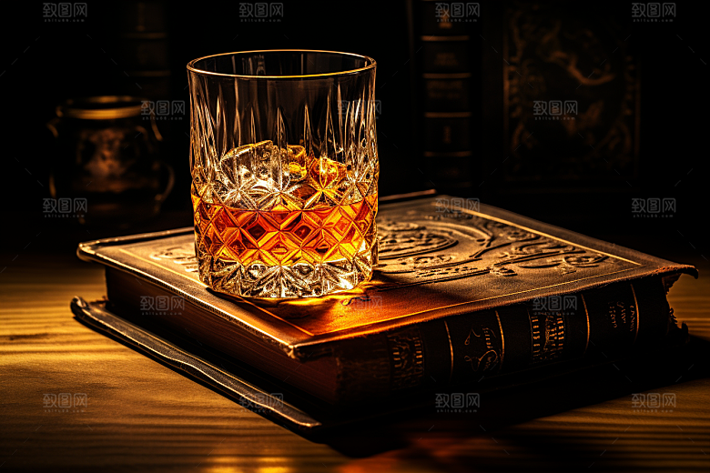 洋酒威士忌酒类酒精素材