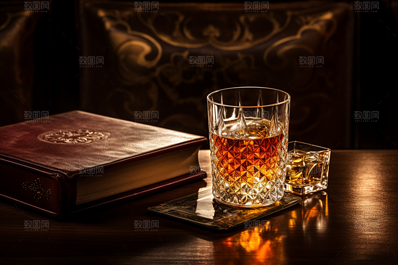 洋酒威士忌酒类高清素材