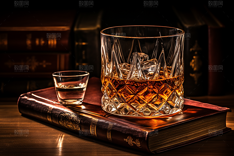 洋酒威士忌酒类酒精素材