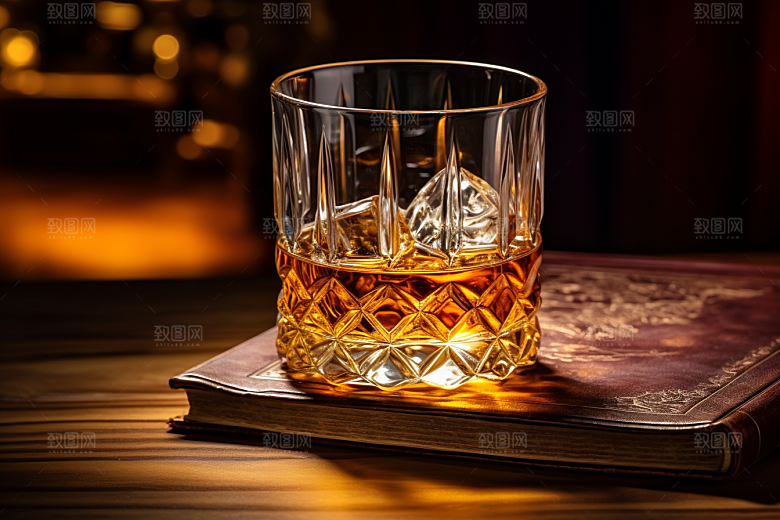 洋酒威士忌美酒饮品素材