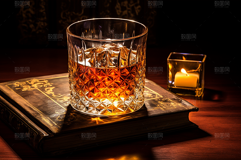 洋酒威士忌酒精精致素材