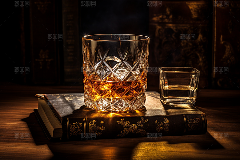 洋酒威士忌美酒酒精素材