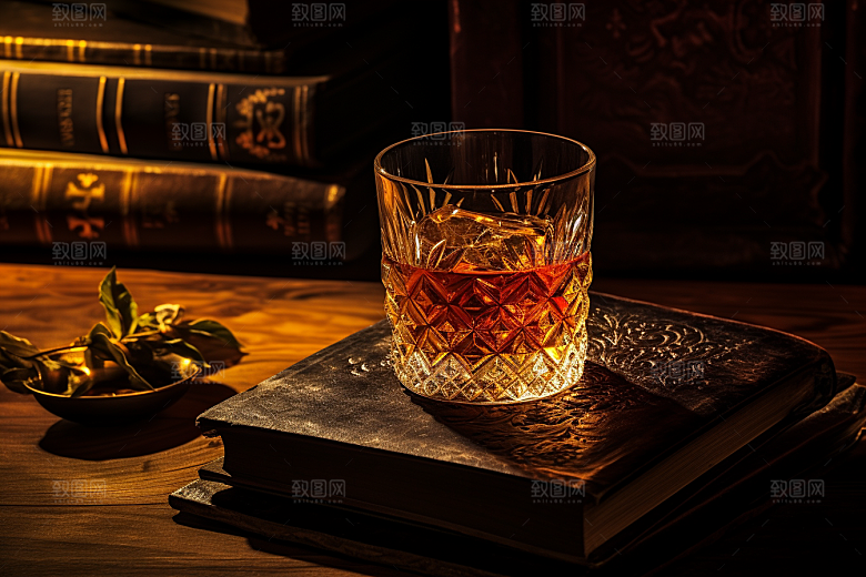 洋酒威士忌酒类高清素材