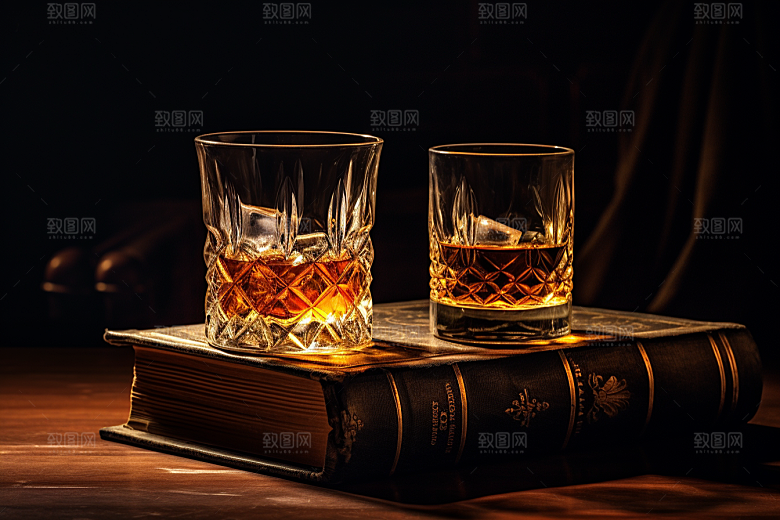 洋酒威士忌酒类酒精素材