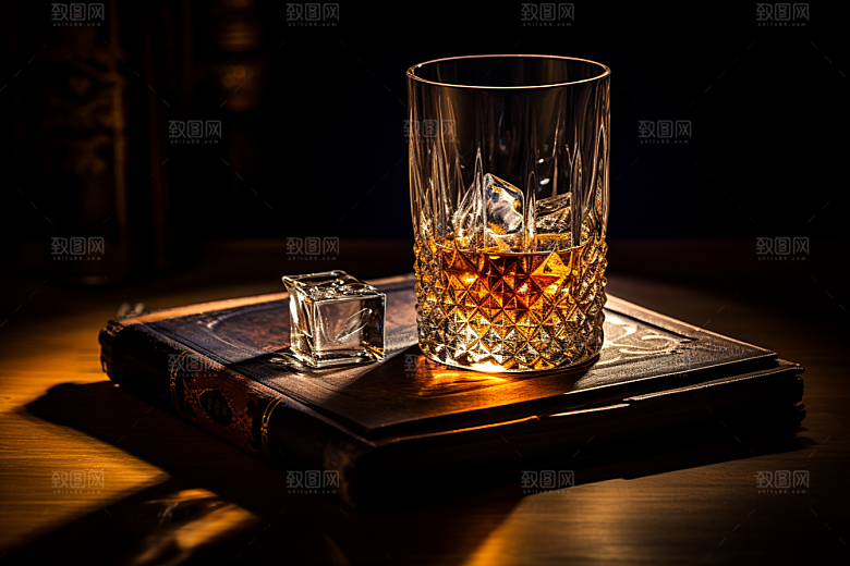 洋酒威士忌酒精美酒素材