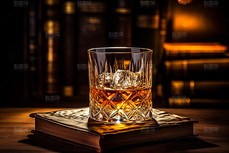 洋酒威士忌美酒高清素材
