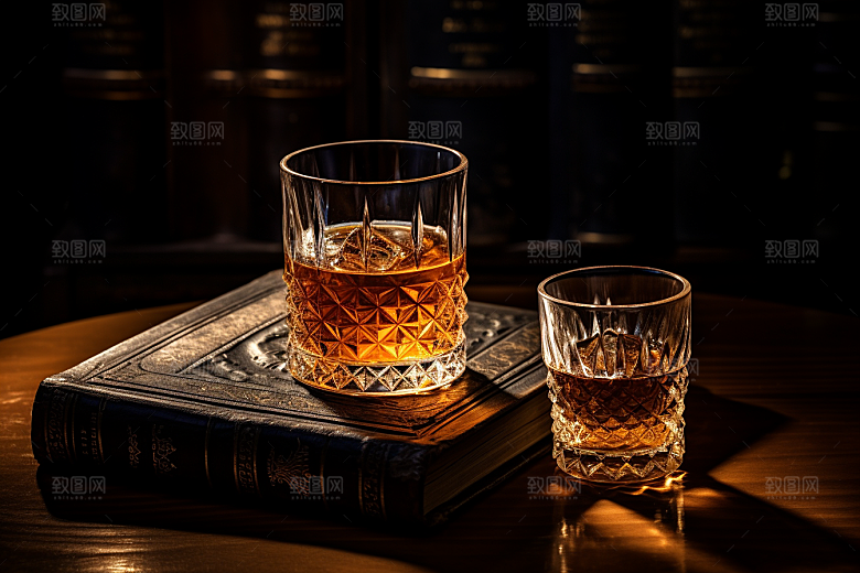 洋酒威士忌品酒酒精素材