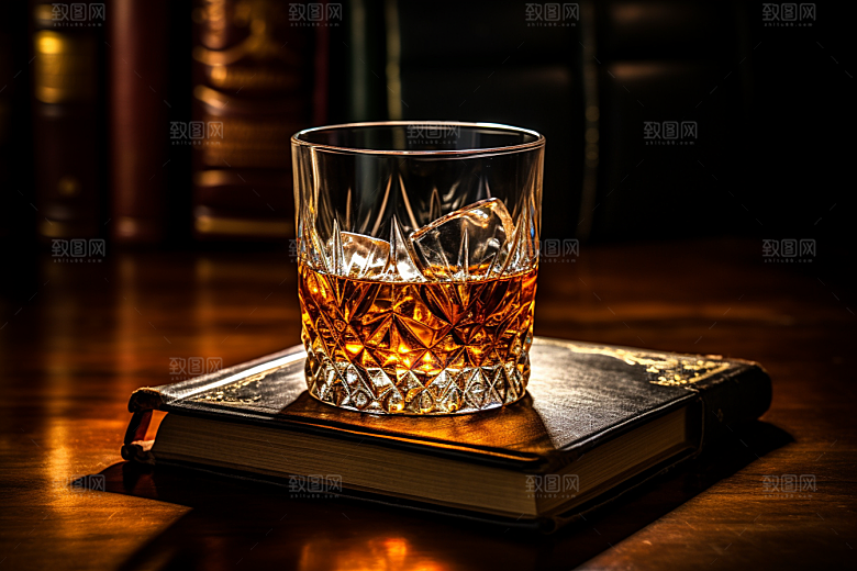 洋酒威士忌酒精精致素材