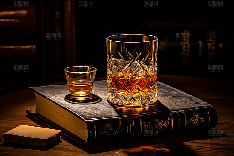 洋酒威士忌酒类酒精素材