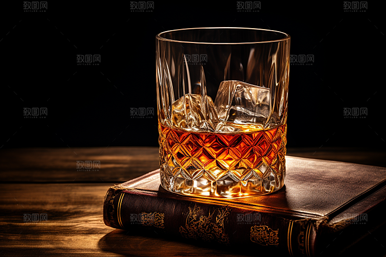 洋酒威士忌精致饮品素材