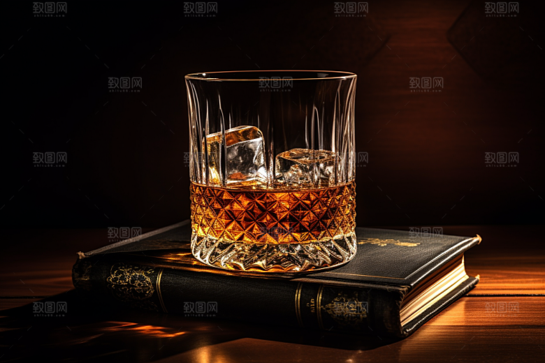洋酒威士忌品酒酒类素材