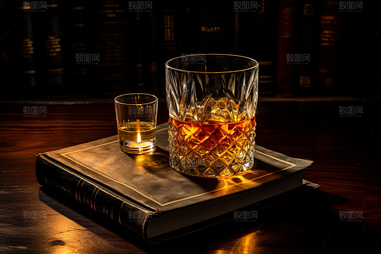 洋酒威士忌品酒酒类素材