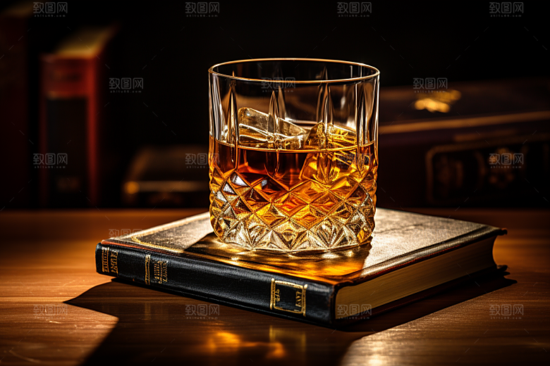 洋酒威士忌美酒高清素材