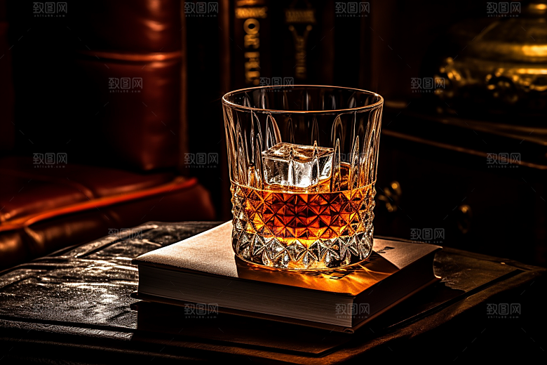洋酒威士忌酒精美酒素材