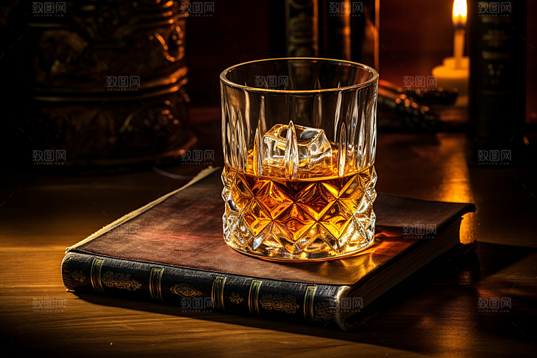 洋酒威士忌品酒美酒素材