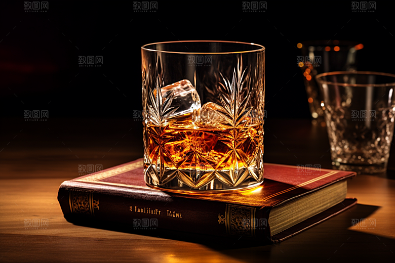 洋酒威士忌美酒酒精素材