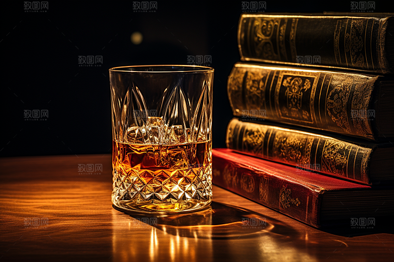 洋酒威士忌酒类酒精素材