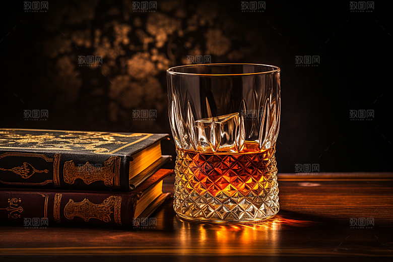 洋酒威士忌酒精精致素材