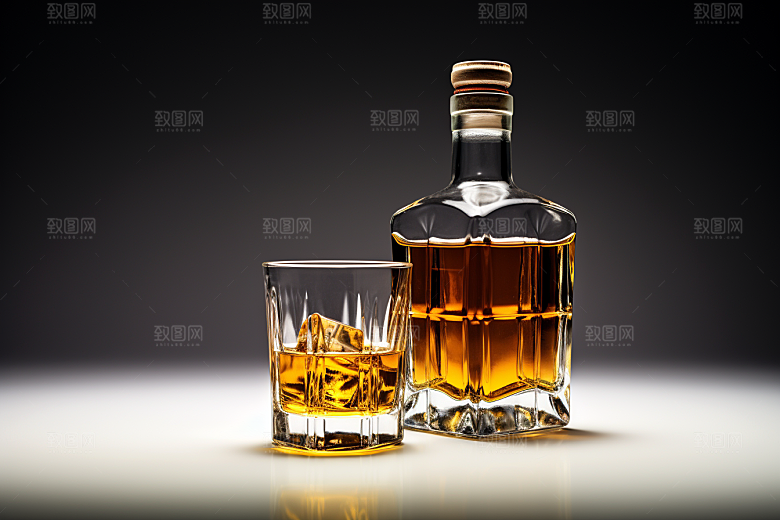 洋酒威士忌酒类酒精素材