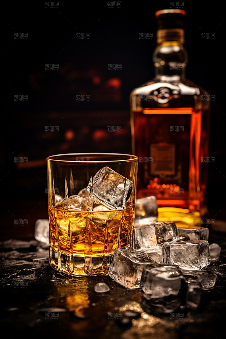 洋酒威士忌品酒酒精素材