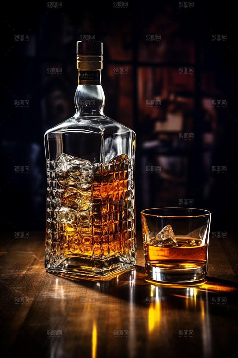 洋酒威士忌品酒美酒素材